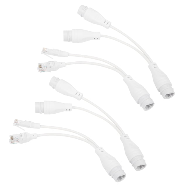 Cable adaptador POE, juego de 2 separadores divisores POE, cable inyector POE, cable conector POE, funcionalidad versátil