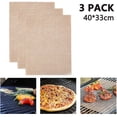 thumbnail image 1 of 3pcs Bbq Grill Mesh Mat Non Stick Grill Sheet Liners Grilling Mats, 1 of 5