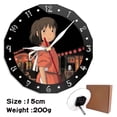 thumbnail image 2 of Reloj de pared Oginos Chihiros Anime Silent que no hace tictac, 30 cm, 2 of 2