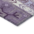 thumbnail image 4 of Addison Rugs Chantille Indoor/Outdoor Transitional Aztec Purple Washable Rectangle Rug, 9' x 12', 4 of 6