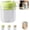 Green, variant on 3-in-1 Ice Cube Maker Bottle, Portable, with Straw and Silicone Ice Mold, Press to Release