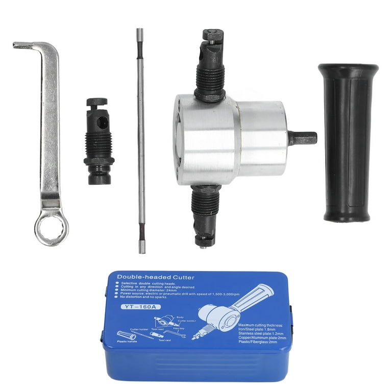 EOTVIA Nibbler Metal Cutter,Drill Attachment Metal Nibbler Tool