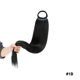 thumbnail image 1 of Extensiones de cola de caballo recta larga TANGJMXG 23.6 pulgadas negro, 1 of 2