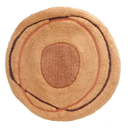 Creative Bath Dot Swirl Bath Rug