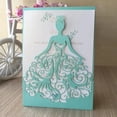 thumbnail image 3 of Tarjetas de invitación de cumpleaños para niña, 25 piezas, patrón de princesa, quinceañera, tarjetas de felicitación, tarjeta de regalo, suministros para fiesta de boda, 3 of 4