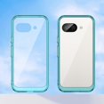 thumbnail image 3 of Case for Google Pixel 9A,Google Pixel 9A Case,Transparent TPU+PC Acrylic Protective Military Grade  Heavy Duty Protection Phone Case for Google Pixel 9A (Clear Blue), 3 of 15