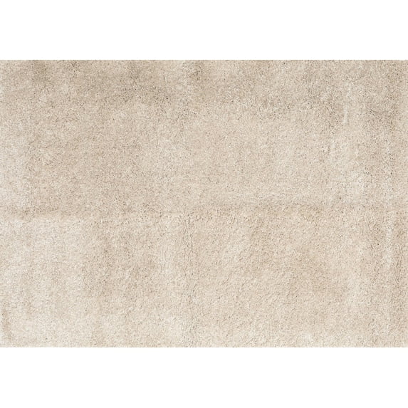 Ahgly Company Indoor Rectangle Contemporary Tan Brown Solid Area Rugs, 5' x 7'