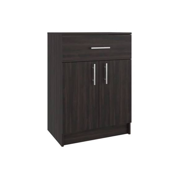 Mayorca Compact Multistorage Cabinet with One Drawer and Two Doors Cabinet with Interior Storage