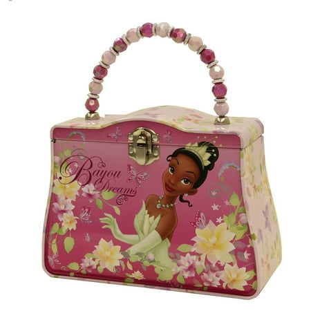 Princess and the Frog Tiana Tin Carry All Clutch Purse with Beaded