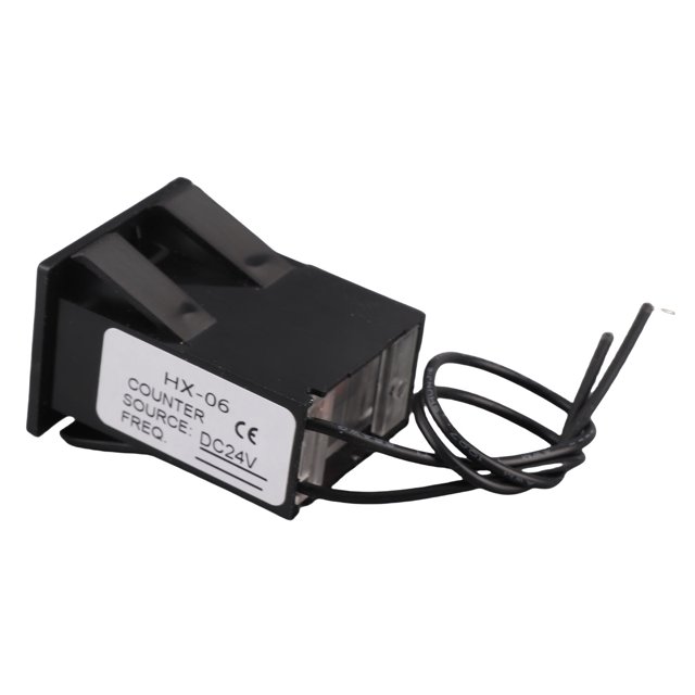 Contador Electromagnético De 6 Dígitos, Instalación A Presión, Sin Operación Complicada, Para Registrador Señales De Pulso Eléctrico Acumulativas, Con Instalación Fija Con