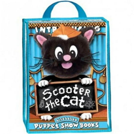 Lisa LeLeu Studios W12343 Scooter The Cat - Puppet Show Playset