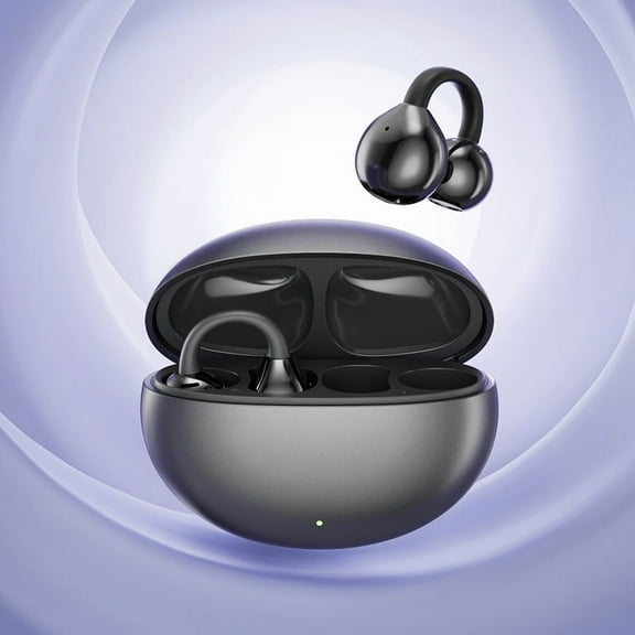hh1 M91 Bluetooth Ear Clip Headset - Ultra-Long Battery Life TWS Wireless Earbuds with AI Translation