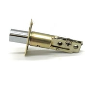 Vault Locks 2 Keyed Alike Single Cylinder Deadbolts, Polished Brass Finish