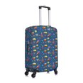 thumbnail image 3 of Picia Cosmos Rockets Luggage Protector Cover Thicken Suitcase Protector Cover Fit 18-32 Inch Luggage-Large, 3 of 9