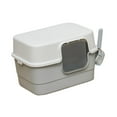 thumbnail image 3 of Caja de arena para gatos perfecl con capucha desmontable 50 cm x 35 cm x 34 cm, 3 of 8