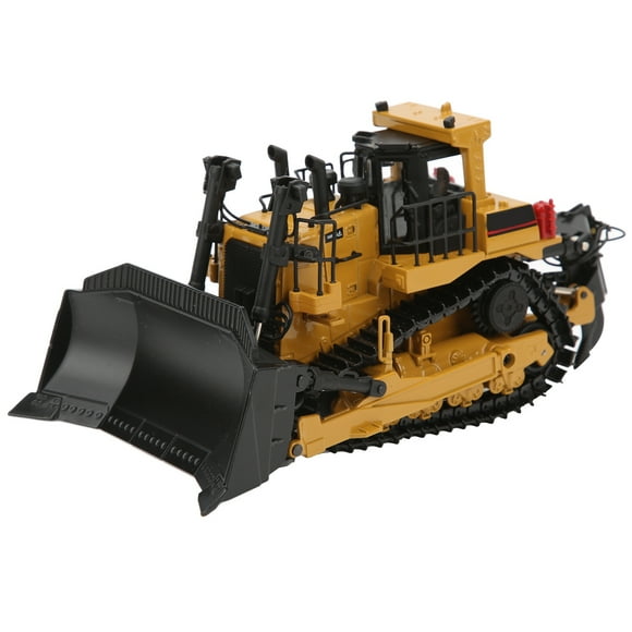 Heavy-Duty Alloy Excavator Toy for Kids - Realistic 1:50 Scale Static Front End Loader Construction Vehicle 50 Times Smaller, 100% Fun