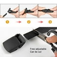 thumbnail image 3 of Cinturón de trabajo para hombres, cinturón para hombres, cinturón de tela de nailon ajustable, sin hebilla de metal, puede pasar rápidamente los controles de seguridad del aeropuerto,, 3 of 5