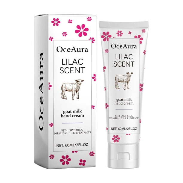Crema de manos para regalar, regalo para mamá, loción de manos, crema de manos hidratante, suave y con leche, crema de manos hidratante, resistente a las grietas y seca, 60 ml.