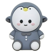 Pencil Sharpeners,1Pcs Pack 1.1x1.57"Pencil Sharpeners Manual,Cute Animal Single Holes Compact Colored Handheld Pencil Sharpener,Plastic Pencil Sharpener for Home Office,Penguin