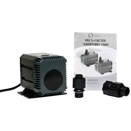 ZenBlue HQB-2000 370 GPH Submersible Pond Pump with High Strength ...