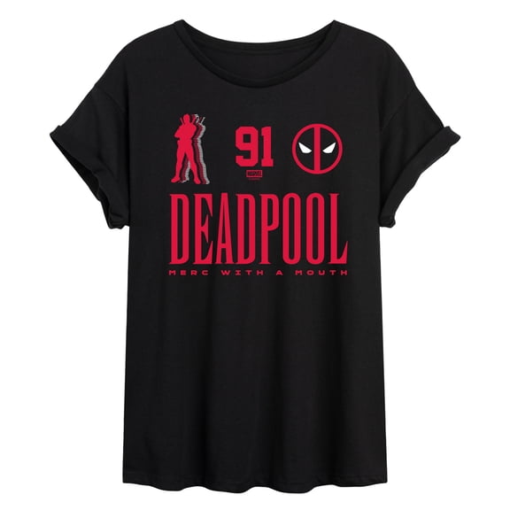 Marvel - Deadpool Jersey Women's Relaxed Fit T-Shirt