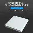 thumbnail image 4 of DVD-RW en Unidad de Blu-ray de succión USB3.0 Controlador de DVD portátil de unidad óptica externa para Windows / IOS Silver Abanopi DVD-RW en, 4 of 6