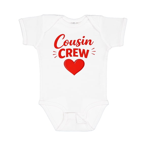 Inktastic Cousin Crew Boys or Girls Baby Bodysuit