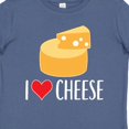 thumbnail image 4 of Inktastic I Love Cheese Funny Cheese Lover Boys or Girls Baby T-Shirt, 4 of 5