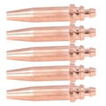 thumbnail image 1 of Boquilla de corte de llama de acetileno, 5 piezas Puntas de corte de acetileno Consumibles de antorcha Puntas de corte de acetileno Diseño elevado, 1 of 8