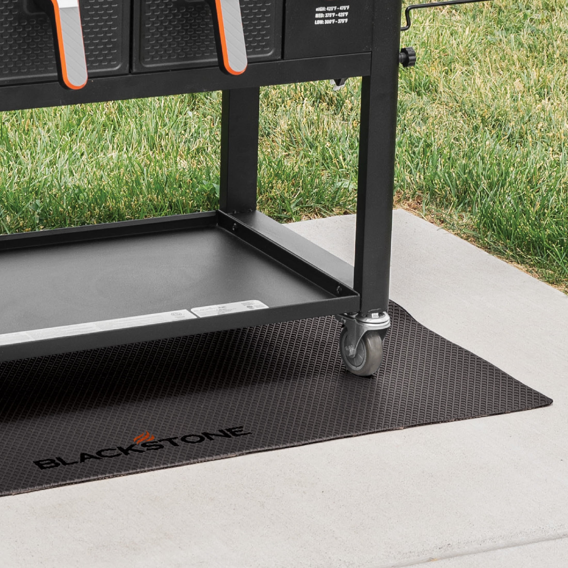 Blackstone 48” x 32” Griddle or Grill Mat with Fire-Resistant Backing