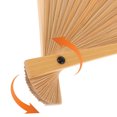thumbnail image 2 of SHISUYAN 1Pack Diy Craft Fan Frame Square Head Bamboo For Special Occasions, 2 of 7