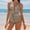 Khaki, variant on Clearance!NMMUED Push Up Swimsuits for Women, Shapewear Swimsuits for Women, Halter Swimsuits for Women, Ruched Swimsuits for Women, Slimming Swimsuits for Women, Black L