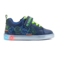 thumbnail image 4 of Tenis Niño Luz Led Bubble Gummers Velcro Nimbus 14-19 azul marino 17, 4 of 6