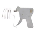 thumbnail image 1 of Kit de 6 ganzúas de cerrajería, manual, de metal ABS, de precisión, herramientas de reparación para candados, cajones y puertas., 1 of 14