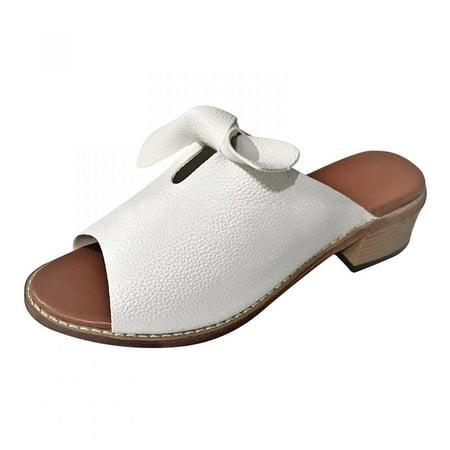 

Todqot Slippers for Women- Sandals Women Quick Dry Summer Anti Slip Flat Comfy indoor outdoor White 38