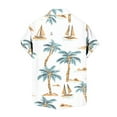 thumbnail image 5 of Xixinqiwan No Boundaries Men's Button Shirt,Men's Surfing Shirt Short Sleeve Casual Button Down Blouse Quick Dry Lightweight Hawaii Vacation Clothes, 5 of 7