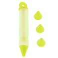 thumbnail image 2 of Silicone DIY Pastry Cake Decorating Pen - Icing Piping Tips Nozzles - Sugar Craft Fondant Cakes Decor Tool Green, 2 of 7