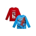 thumbnail image 1 of Marvel Spiderman Boys 2-Pack Long Sleeve Graphic Tees, 1 of 7