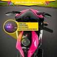 thumbnail image 4 of Kids Electric Motorcycle Ride On Toys for 3- 8 Years Boys Girls, Kids Motorcycle with Manual Throttle, Extra Long Seat, Max Load 99Lbs, 4 of 8
