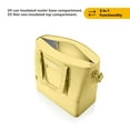 thumbnail image 2 of RTIC 2-in-1 Chillout Bag, Hybrid Cooler Bag with Cooler Compartment, Sunlight Tonal, 2 of 6