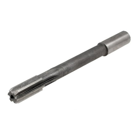 Unique Bargains Unique Bargains 10mm x 10mm x 105mm 6 Blades HSS Machine Reamer Milling Cutter Gray