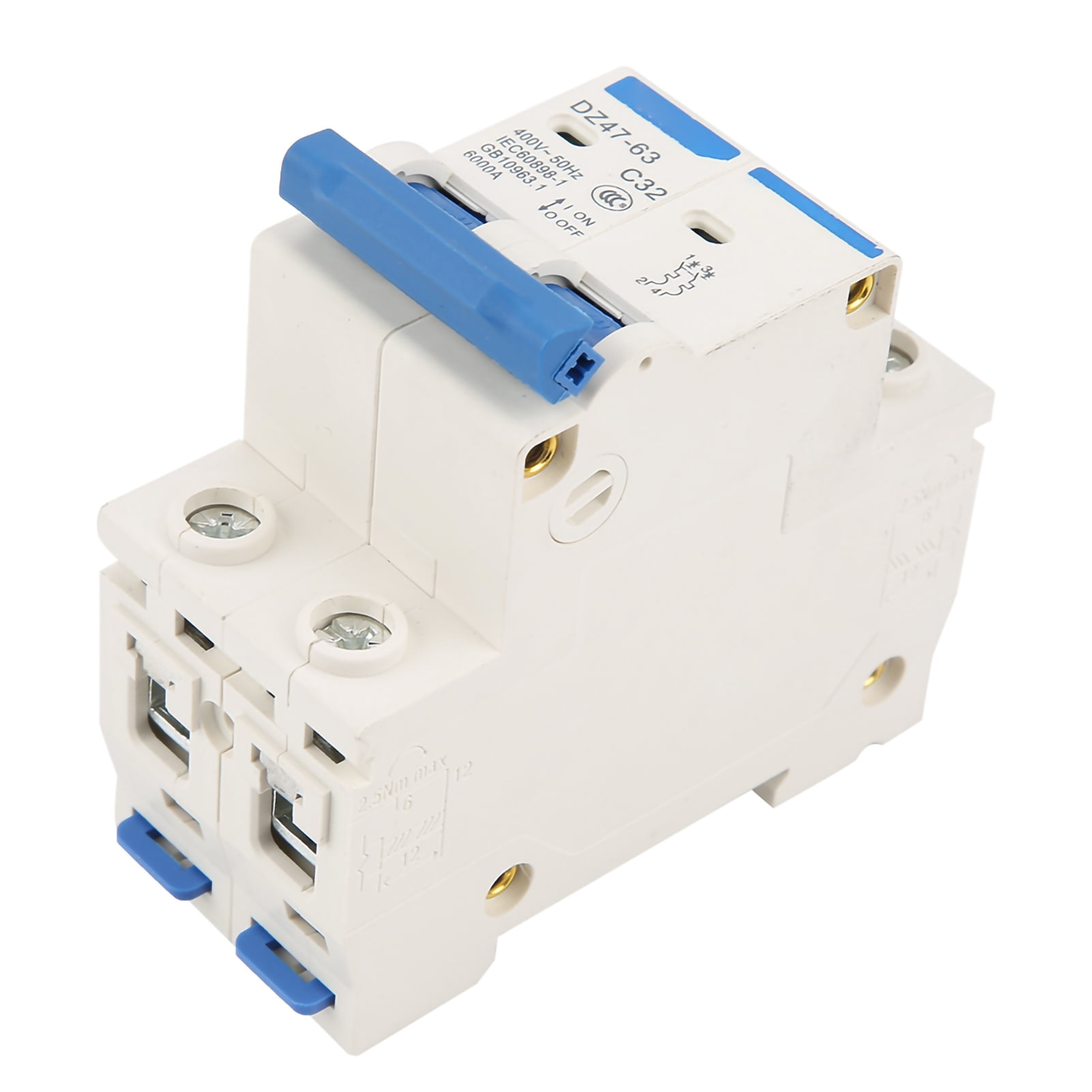 Rccb Breaker, Overload Protection Earth Leakage Protection Current