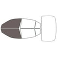 thumbnail image 2 of Rvinyl Window Tint Kit Compatible with Infiniti G35 2003-2006 (Sedan) - Front Precut Kit - 35%, 2 of 8