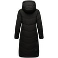 thumbnail image 3 of Marikoo Women's Knee-Length Quilted Winter Jacket with Hood - Benikoo, 3 of 8