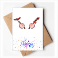 thumbnail image 1 of Britain Barbecue Food Welcome Back Greeting Cards Envelopes Blank, 1 of 3