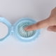 thumbnail image 5 of Fiudx Cepillos de Viaje para El Cabello con Forma de Concha, Cepillo de Bolsillo con Espejo, Cepillo Plegable, Peine de Masaje Portátil y Bonito, Mini Cepillo Compacto para El Cabello para Mujeres., 5 of 6