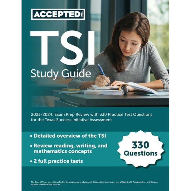 TSI Study Guide 2023-2024 : Exam Prep Review with 330 Practice Test ...