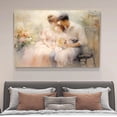 thumbnail image 4 of Abstract Art Modern Decorative Painting A Couple Holding A Child Framed Canvas Poster Bedroom Decor Sports Landscape Office Room Decor Gift,Frame-style,28×41inch (70×105cm), 4 of 8