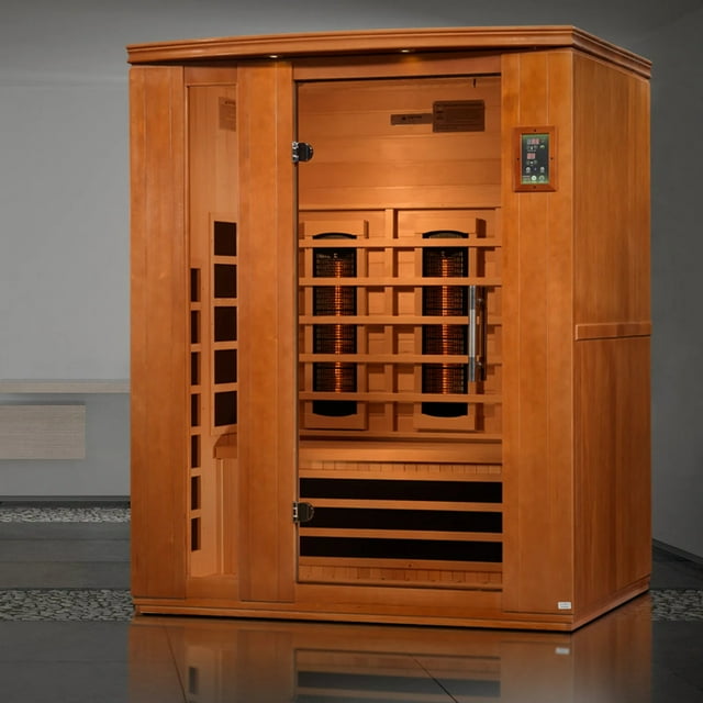 Dynamic Lugano 3‑Person Full Spectrum Infrared Sauna