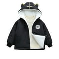 thumbnail image 2 of LOVZFMLL Jackets for Girls Kids's Winter Fleece Jacket 4-6 Years, 2 of 5